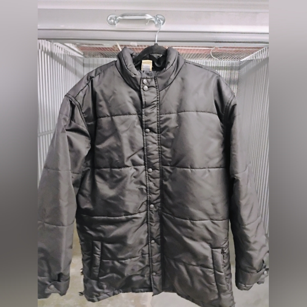 Men's Black Puffer Jacket